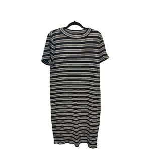 NEW  Liz Lange  Maternity XL  Ribbed Knit, Tunic Dress,Mock Neck, Long Sleeve, G